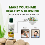 Fan Herbals Hair Oil For Men and Women