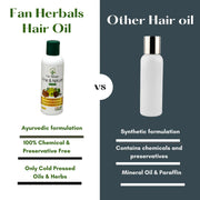 Fan Herbals Hair Oil For Men and Women